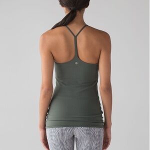 Lululemon Sun Setter Tank Top in Dark Forest